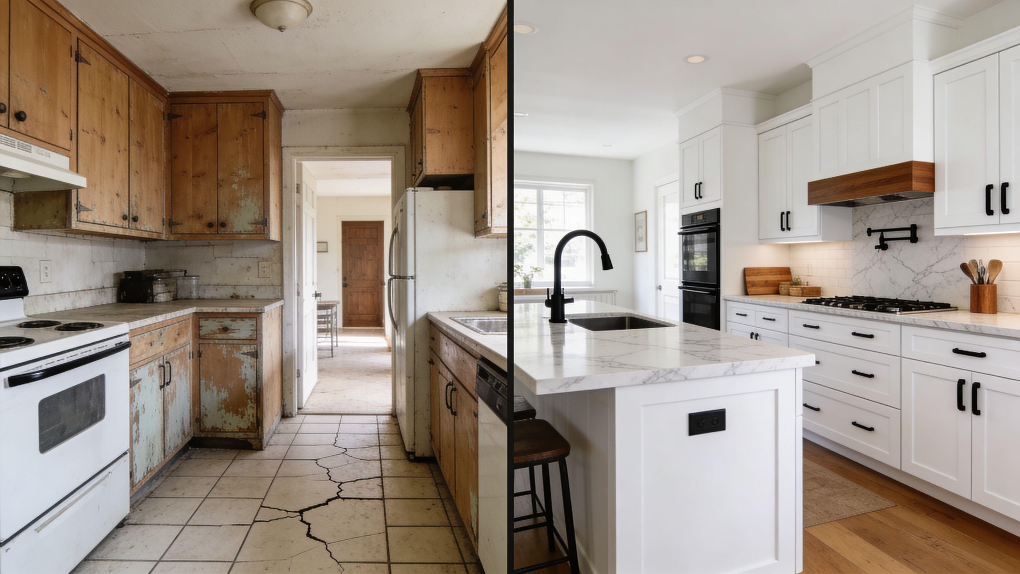 Professional aluminum kitchen installation in Riyadh